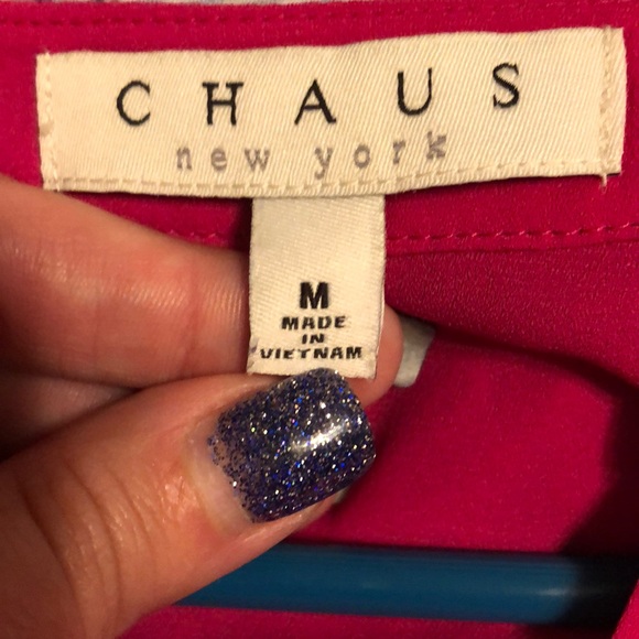 Chaus New York Slinky Pullover Blouse-Medium NWT - Picture 3 of 4